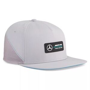 Puma‎ AMG PETRONAS Silver Mercedes Formula 1 Team Adjustable Hat F1 Benz NWT